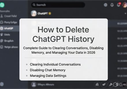 How to Delete ChatGPT History: Complete Guide to Clearing Conversations, Disabling Memory, and Managing Your Data in 2026