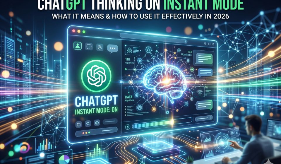 ChatGPT Thinking on Instant Mode: What It Means and How to Use It Effectively in 2026
