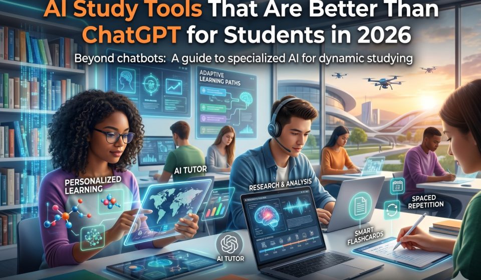 AI Study Tools That Are Better Than ChatGPT for Students in 2026