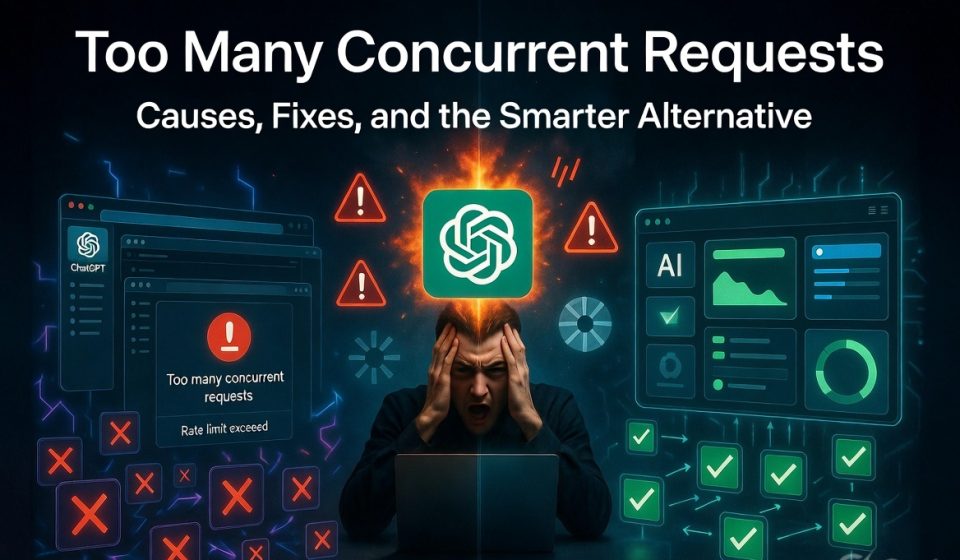 Too Many Concurrent Requests ChatGPT: Causes, Fixes, and the Smarter Alternative