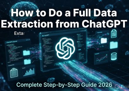 How to Do a Full Data Extraction from ChatGPT (Complete Step-by-Step Guide 2026)