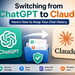 Switch ChatGPT to Claude and transfer chat history without losing context or formatting