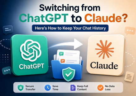 Switch ChatGPT to Claude and transfer chat history without losing context or formatting