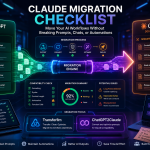 AI workflow migration dashboard for Claude migration checklist
