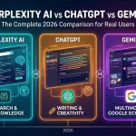 Perplexity AI vs ChatGPT vs Gemini: The Complete 2026 Comparison for Real Users