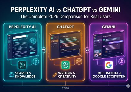 Perplexity AI vs ChatGPT vs Gemini: The Complete 2026 Comparison for Real Users