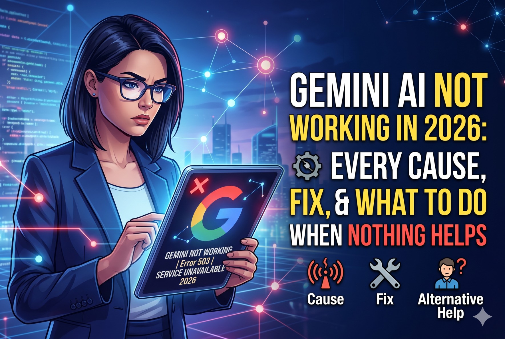 Gemini AI Not Working in 2026: Every Cause, Fix, and What To Do When ...